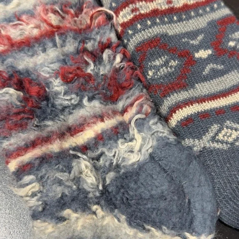 Vibrant Southwestern Fuzzy Warm Socks